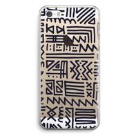 Marrakech print: iPhone 5 / 5S / SE Transparant Hoesje