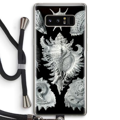 Haeckel Prosobranchia: Samsung Galaxy Note 8 Transparant Hoesje met koord