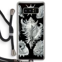 Haeckel Prosobranchia: Samsung Galaxy Note 8 Transparant Hoesje met koord
