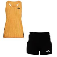 adidas Adizero Singlet Korte Legging 4'' Set Dames