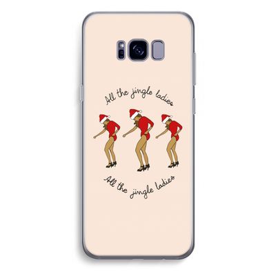 Jingle Ladies: Samsung Galaxy S8 Plus Transparant Hoesje
