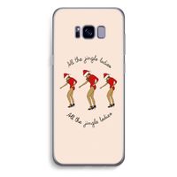 Jingle Ladies: Samsung Galaxy S8 Plus Transparant Hoesje