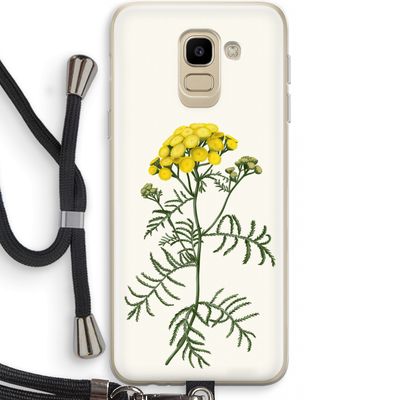 Tansy: Samsung Galaxy J6 (2018) Transparant Hoesje met koord