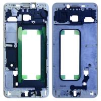 Front behuizing LCD frame bezel plaat voor Galaxy C5 (goud)