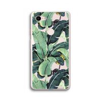 Bananenbladeren: Google Pixel 3 XL Transparant Hoesje