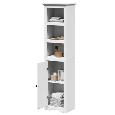 Badkamerkast BODO 44x30x160 cm wit