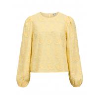 Object - Geel | Dames | Blouse | Geel | 34 | regular | Kamst mode
