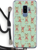 Gymboys: Samsung Galaxy S9 Plus Transparant Hoesje met koord