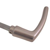 Ivana deurkruk - Basic - nr. 70 - aluminium F1 - per paar