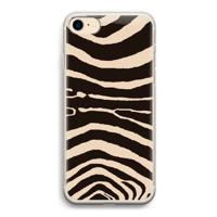 Arizona Zebra: iPhone 7 Transparant Hoesje - thumbnail
