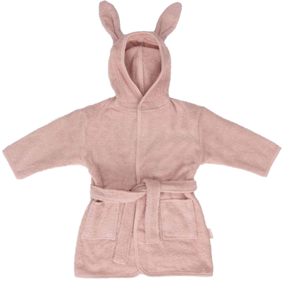 Jollein Badjas met konijnenoortjes - Wild Rose Jollein Badjas met konijnenoortjes - Wild Rose