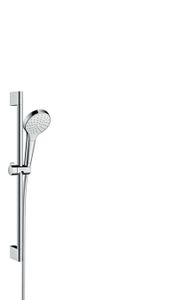 Hansgrohe Croma Select S Glijstangset 65 Cm. 1jet Wit-chroom