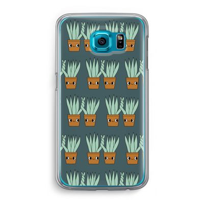 Sansevieria: Samsung Galaxy S6 Transparant Hoesje