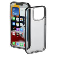 Hama Cover Clear&Chrome Voor Apple IPhone 13 Pro Zwart - thumbnail