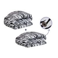 Dekbed Easy Dekbed Zebra Skin - Easy - zonder overtrek - 140x200 cm (Eenpersoons) - Zelesta - 300 gram p/m2 - Dekbed-Discounter.nl