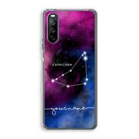 Sterrenbeeld - Donker: Sony Xperia 10 III Transparant Hoesje Sterrenbeeld - Donker: Sony Xperia 10 III Transparant Hoesje