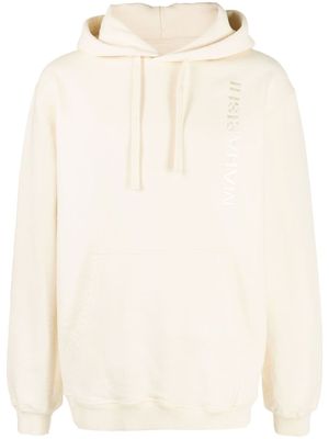 Maharishi hoodie à logo brodé - Tons neutres