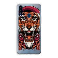 Tiger and Rattlesnakes: Samsung Galaxy A20s Transparant Hoesje