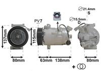 Van Wezel Airco compressor 4300K491 - thumbnail