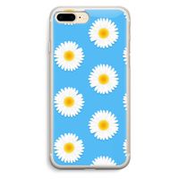 Margrietjes: iPhone 7 Plus Transparant Hoesje