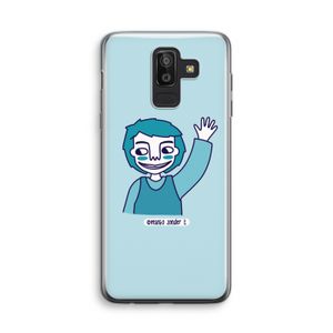 Zwaai: Samsung Galaxy J8 (2018) Transparant Hoesje