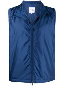 ASPESI gilet à fermeture zippée - Bleu