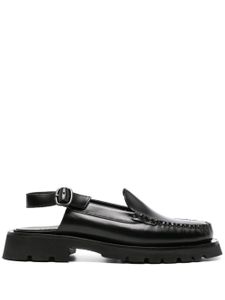 Hereu mocassins Raiguer en cuir - Noir