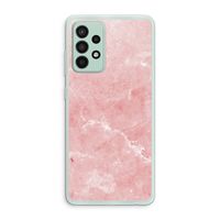 Roze marmer: Samsung Galaxy A52s 5G Transparant Hoesje Roze marmer: Samsung Galaxy A52s 5G Transparant Hoesje