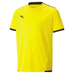 PUMA teamLIGA Voetbalshirt Kids Geel Zwart