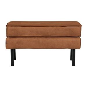 BePureHome Rodeo Hocker - Eco-leder - Cognac