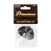 Dunlop 477P507 Primetone Classic Large Rond Gypsy Jazz Plectrum 5.0mm 3-Pack