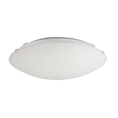 2e Halve Prijs Leen Bakker - Plafondlamp Basic - Mat - Ø27 Cm - Glas - Wit