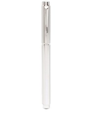 Caran d'Ache stylo à bille à design nervuré - Argent