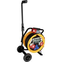 Brennenstuhl 1319200010 Kabelhaspel 30.00 m Zwart CEE-stekker 32 A 5-polig