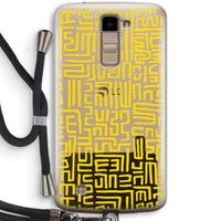 Majorelle Blue Print: LG K10 (2016) Transparant Hoesje met koord