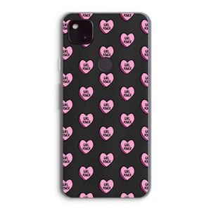 GIRL POWER: Google Pixel 4a 5G Transparant Hoesje