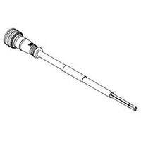 Molex 1200795023 Sensor/actuator connector, geassembleerd M12 Aantal polen (sensoren): 8 Bus 2.00 m 1 stuk(s) Piece - thumbnail