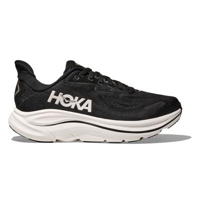 Hoka Clifton 10 hardloopschoenen Black/White Heren 43 1-3