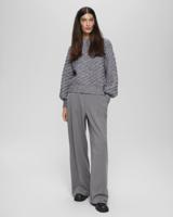 Msch Copenhagen Mschhenrika Hw Pants 17940 Broek Grey Melange Grey Melange Msch Copenhagen Mschhenrika Hw Pants 17940 Broek Grey Melange Grey Melange
