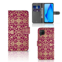 Wallet Case Huawei P40 Lite Barok Pink - thumbnail