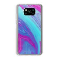 Zweverige regenboog: Xiaomi Poco X3 NFC Transparant Hoesje