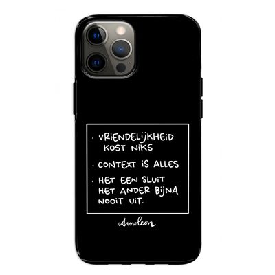 Mijn Motto's: iPhone 12 Tough Case