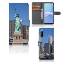 Sony Xperia 10 III | Flip Cover | Vrijheidsbeeld Sony Xperia 10 III | Flip Cover | Vrijheidsbeeld