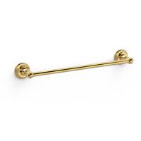 Handdoek houder Clasic | Wandmontage | 40 cm | Enkel houder | 24k Goud glans