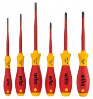 Wiha schroevendraaier SoftFinish electric schroevendraaierset, 6-delig 38362