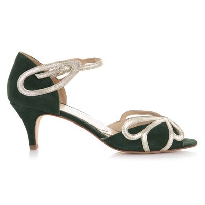 Rachel Simpson Cecelia Bruidsschoenen Groen | Maat: 36