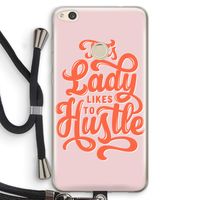Hustle Lady: Huawei Ascend P8 Lite (2017) Transparant Hoesje met koord
