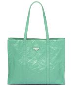 Prada sac cabas en cuir Nappa - Vert