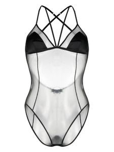 Dolce & Gabbana body à col v - Noir