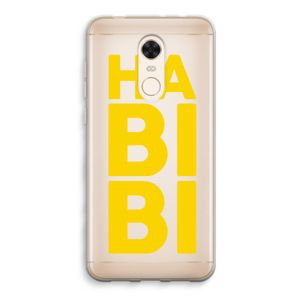 Habibi Majorelle : Xiaomi Redmi 5 Transparant Hoesje